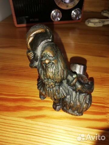 Солонка Гном кастлинское литье