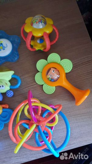 Погремушка, грызунок, игрушки пакетом