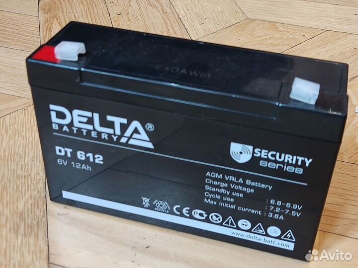 Аккумулятор для ибп 12В 7Ач