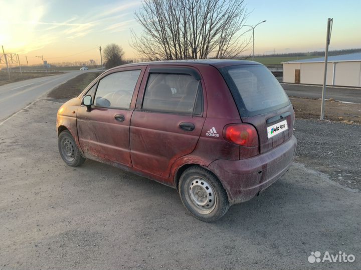 Daewoo Matiz 0.8 МТ, 2005, 184 000 км