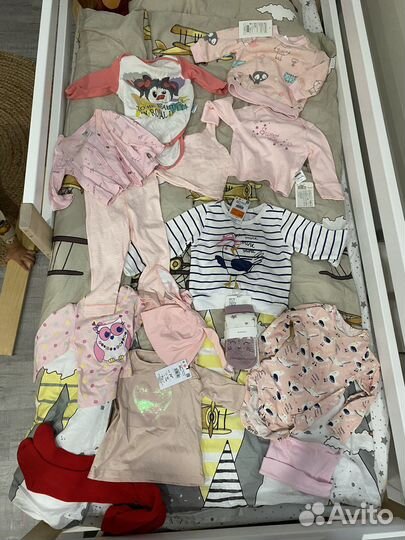 Вещи пакетом на девочку