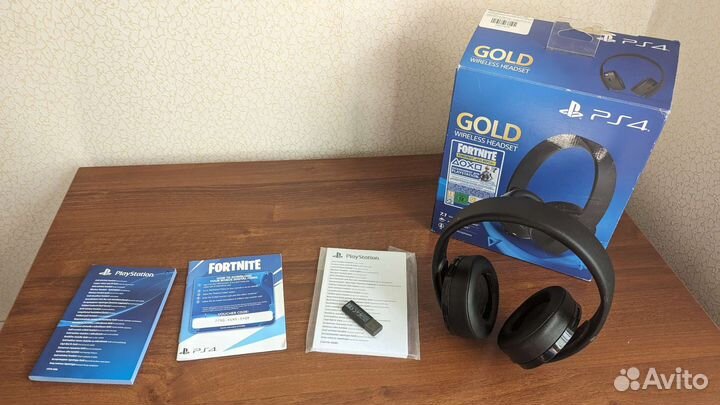 Наушники ps4 gold