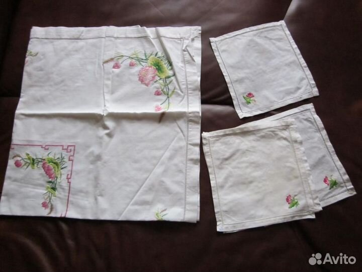 Покрывало, салфетки, скатерти, занавески СССР