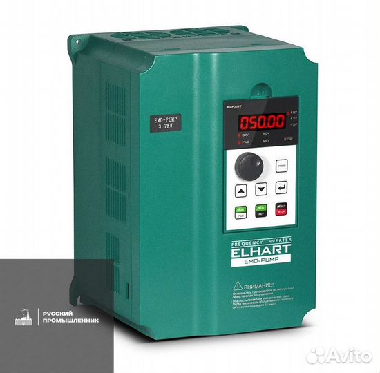 Частотный преобразователь elhart 3,7 кВт
