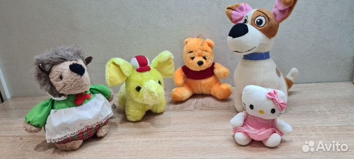 Мягкие игрушки, разные из макдональдса