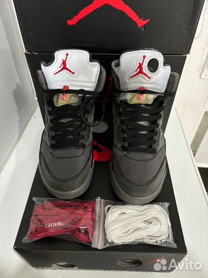 Кроссовки Nike Air Jordan 5 Retro Off-White