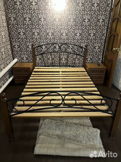 Кровать двухспальная 140 190