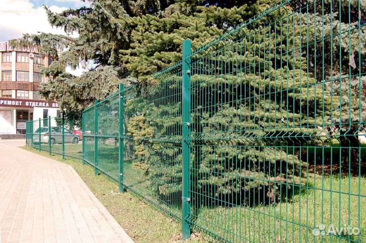 Панельные ограждения, 3Д забор