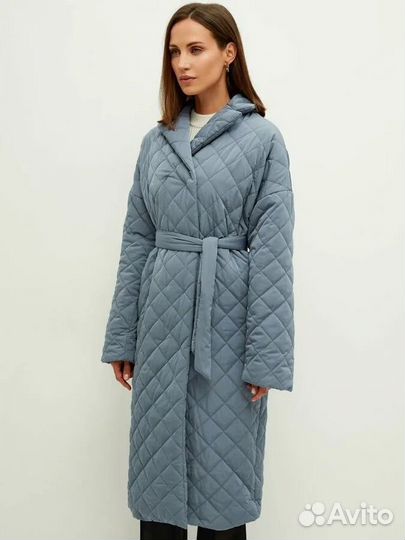 Стеганое пальто zarina 42