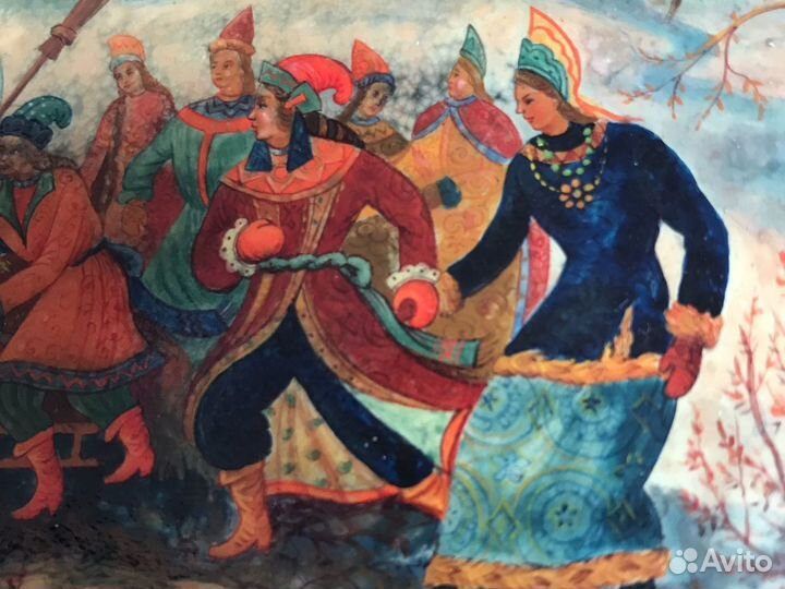 Шкатулка роспись оригинал