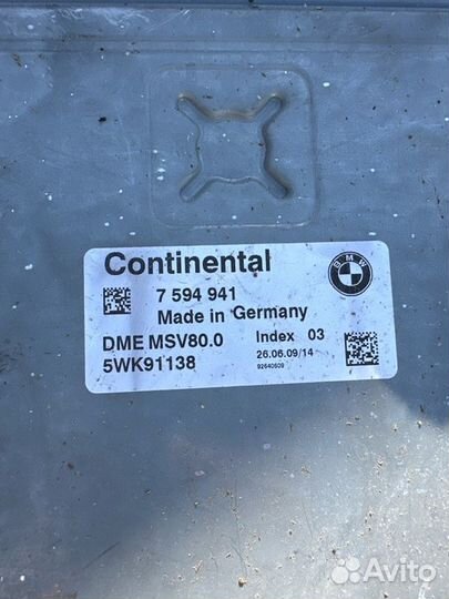 Блок управления двигателем Bmw 5-Series E60