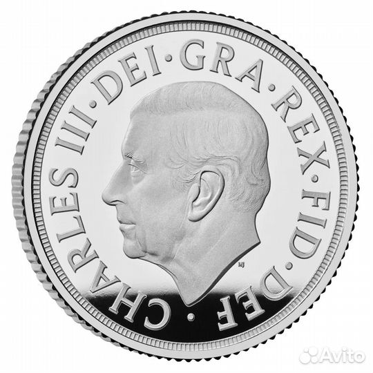 Соверен 2025 пруф серебро Великобритания