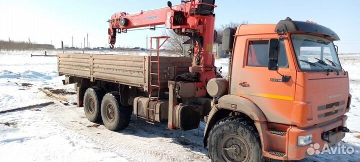 КАМАЗ 659100 с КМУ, 2021