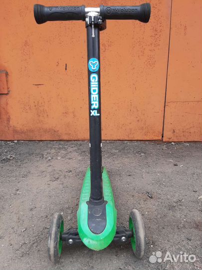 Самокат детский трехколесный бу