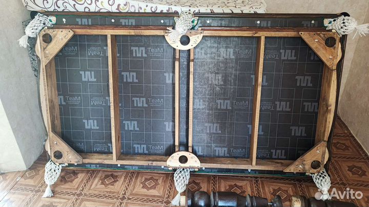 Бильярдный стол 7 футов бу, собранный, целый