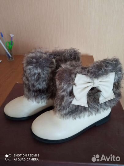 Сапожки для девочки