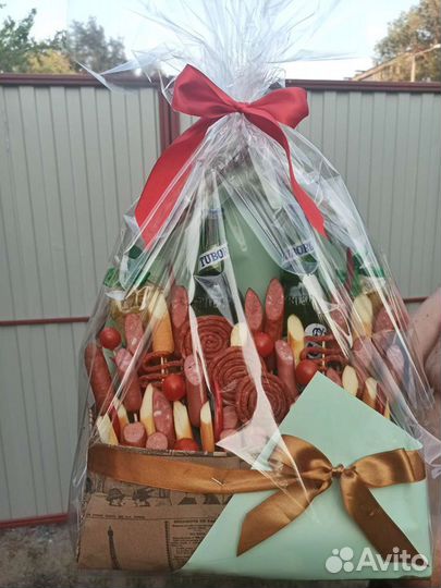 Съедобные букеты для мужчин