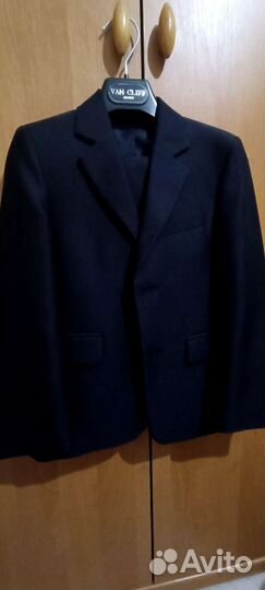 Школьный костюм для мальчика 122 синий