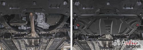 Защита картера Toyota Camry 2018-2023