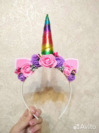 Ободок единорожка