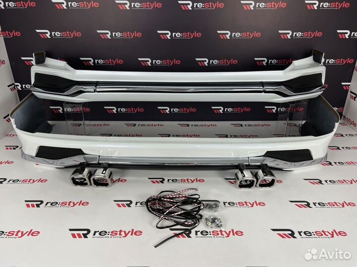 Обвес Lexus LX570 Modellista Под 2 выхлопа