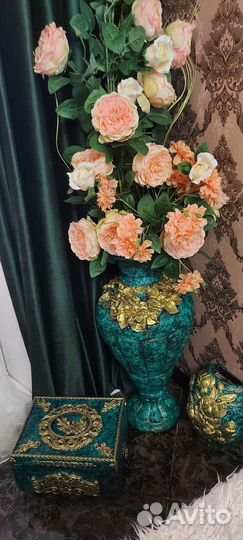 Ваза шкатулка кашпо