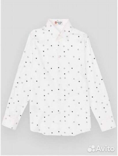 Новая фирменная рубашка Button, 140 размер