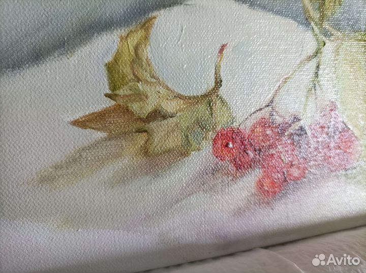 Картина маслом на холсте натюрморт