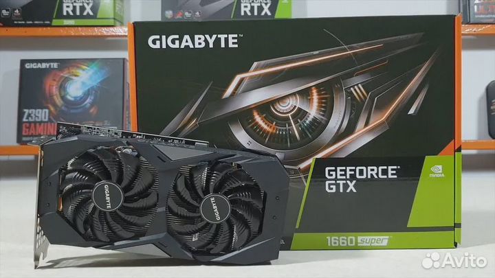 Видеокарта GTX 1660 super 6gb
