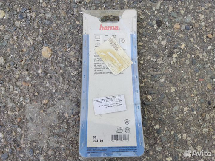 Переходник hdmi DVI -D hama Германия