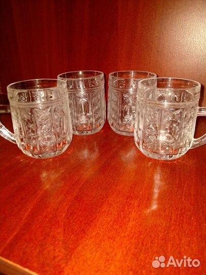 Кружки пивные хрусталь СССР