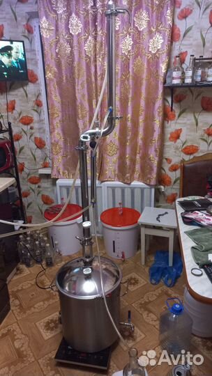 Дистиллятор,самогонный аппарат 1.5 дюйма