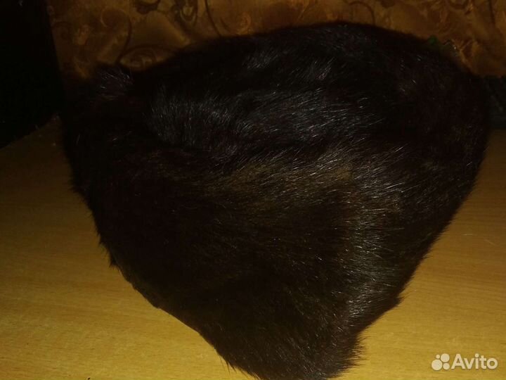 Женская норковая шапка