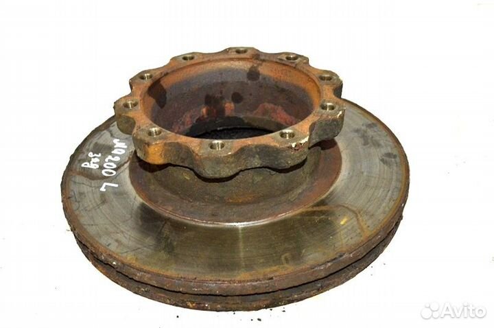 Тормозной диск ведущего моста, левый MAN TGA 18.44