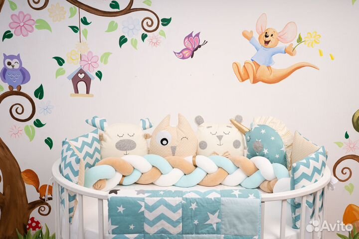 Бортики в кроватку