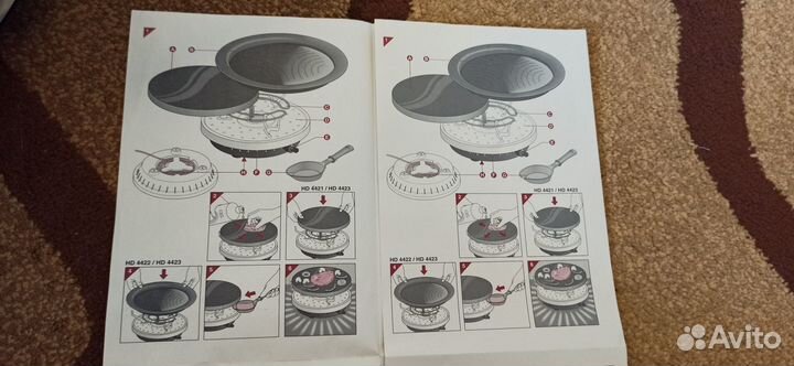 Электрогриль Philips Luna HD 4423