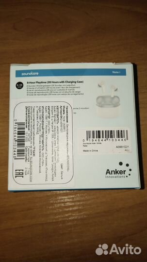 Наушники Anker Soundcore Note i (Life P2i)