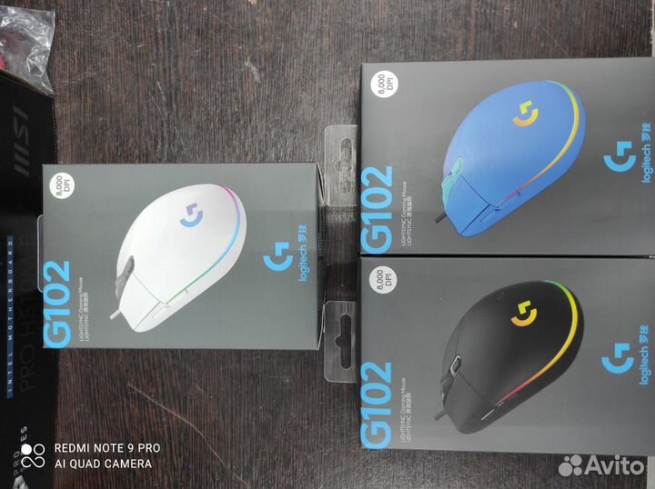Мышка logitech g102