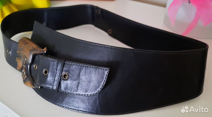 Ремень пояс женский широкий