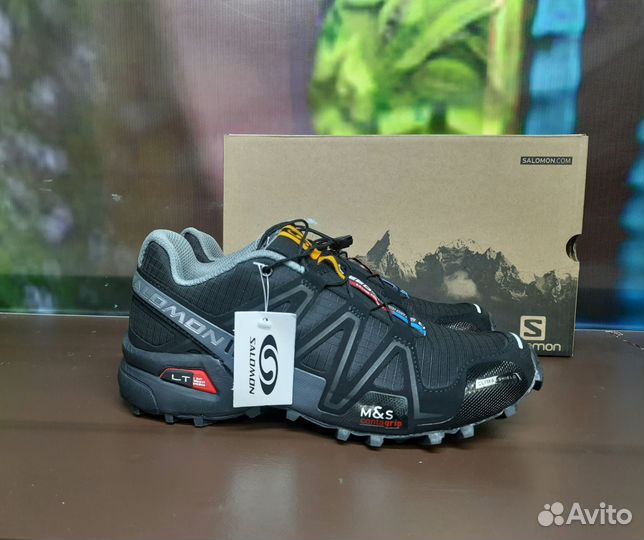 Кроссовки Salomon Speedcross3 артикул 128652 чер