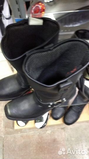 Мотоботинки MB 62 черные michiru рр43