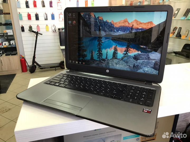 Шустрый ноутбук HP A8-6410/radeon R5/4GB/500GB
