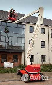 Аренда коленчатого электроподъемника 14 метров