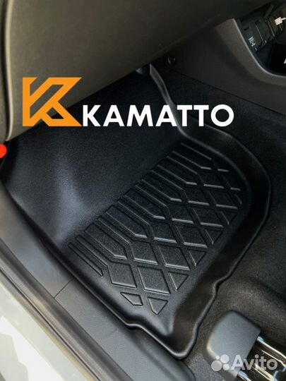 Ковры в салон Kamatto 3D Honda Shuttle 2015-2022