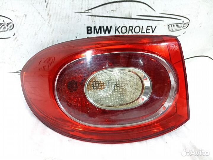 Фонарь задний наружный левый Tiguan 2007-2011