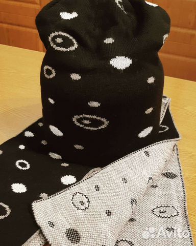 Набор шапка и шарф женский