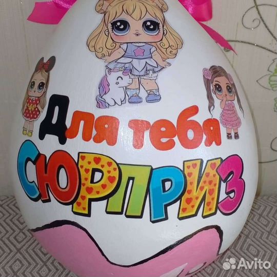 Киндер бокс ручной работы
