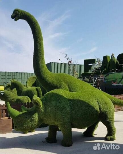 Объемные 3D фигуры из стеклопластика