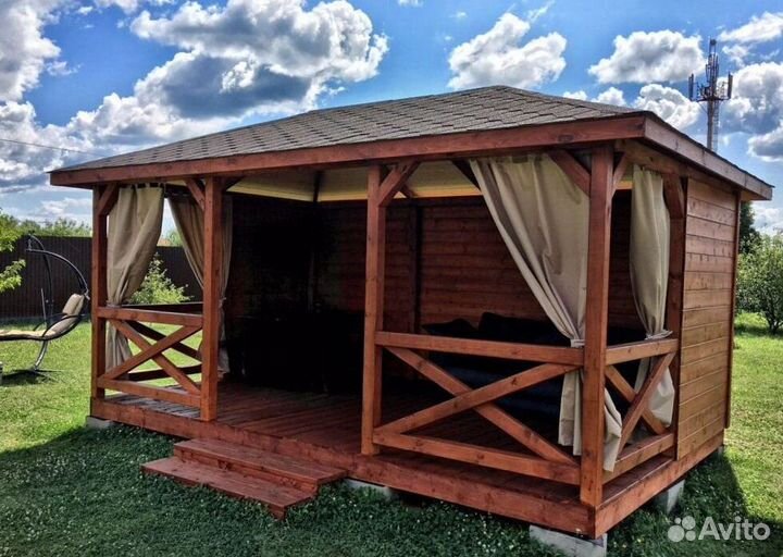 Красивые беседки