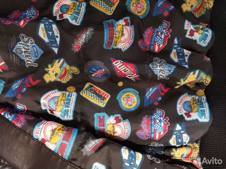 Кожаная куртка для мальчика